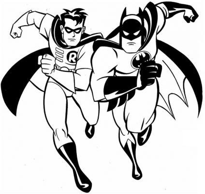 Dibujos para niños y niñas de Batman